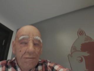 Rimming old man who makes crazy offer