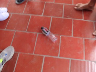 orgy~ mexican students play spin the bottle and ends in orgy sex