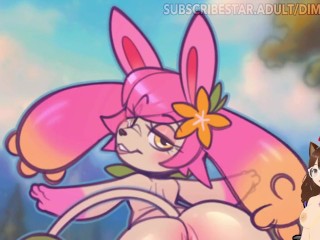 ass girl is hard anally educated by her stepdad for provoking him (Furry animation) - Jazziuu