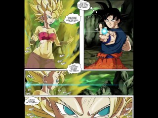 Kale y Caulifla se Fusionan para Ser Follada Por Goku - Kefla Hentai xxx