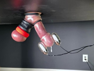 Cockhead Vibrator Toy Edgeplay & Cum Milking Hands Free