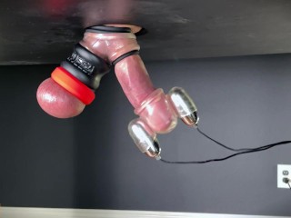 Cockhead Vibrator Toy Edgeplay & Cum Milking Hands Free