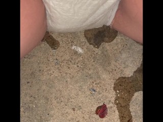 Diaper drenching compilation