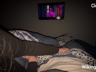 Netflix and Chill with Busty Step Sister turned into Rough Riding and Loud Shaking Orgasm