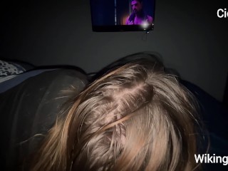 Netflix and Chill with Busty Step Sister turned into Rough Riding and Loud Shaking Orgasm