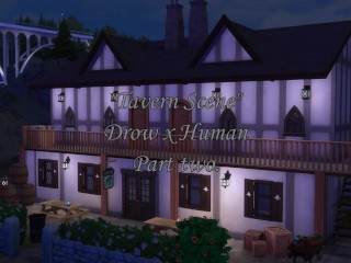 Tavern sex scene, drow and human, part 2