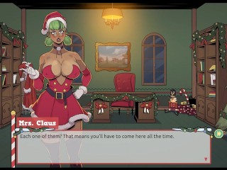 Claus' Secret Surprise XMAS HENTAI Game Ep.3 Mrs santa tease us with her underskirt ANAL plug !