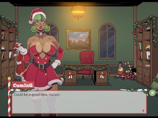 Claus' Secret Surprise XMAS HENTAI Game Ep.3 Mrs santa tease us with her underskirt ANAL plug !