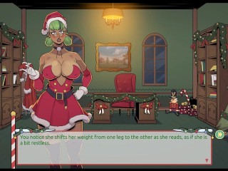 Claus' Secret Surprise XMAS HENTAI Game Ep.3 Mrs santa tease us with her underskirt ANAL plug !