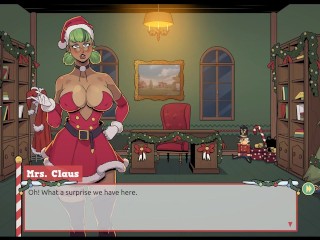 Claus' Secret Surprise XMAS HENTAI Game Ep.3 Mrs santa tease us with her underskirt ANAL plug !