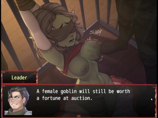 Harem In Another World [ Harem Hentai Game ] Ep.8 saving a cute gobelin girl from BDSM session !