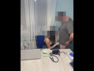 Seconda parte. Video full su onlyfans. Dottoressa sega e si fa sborrare