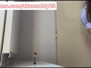 Tender giantess Maddy ass worship