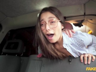 Fake Taxi Natural Italian dressed as schoolgirl