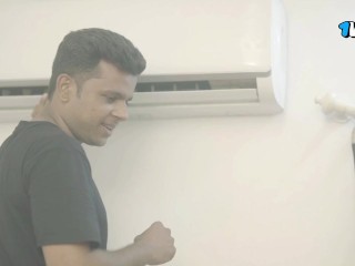 Hot Desi Indian Girl Gets Fucked by AC Mechanic