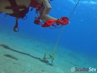 Fucking on SCUBA by a broken dive mooring - Pure Sex Edit - Part 2