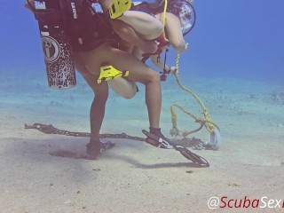 Fucking on SCUBA by a broken dive mooring - Pure Sex Edit - Part 2