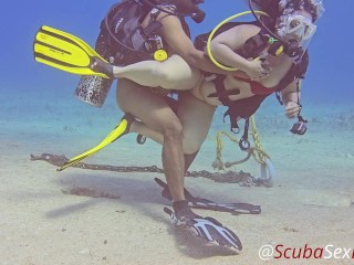 Fucking on SCUBA by a broken dive mooring - Pure Sex Edit - Part 2