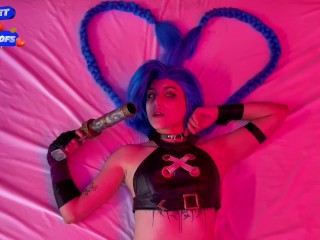 JINX & EKKO from ARCANE LEAGUE OF LEGENDS COSPLAY ft. TrizVortex