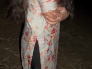 Sri Lankan College Girl Caught with BF in Jungle Public India 💦කැම්පස් කෙල්ල කැලේ දාන සෙල්ලම්🍑💦