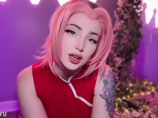 SAKURA LOSES HER VIRGINITY TO NARUTO POV ROLEPLAY FANTASY SOLO!