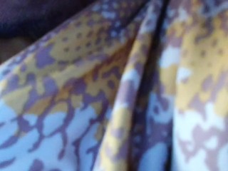 【字幕付き】お布団の中でまんズリする黒まんこ♥️