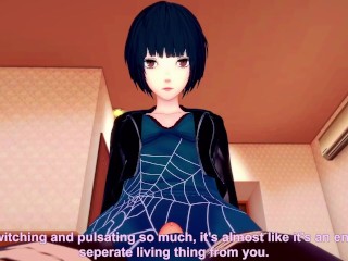 Takemi from Persona 5 Gives You A Footjob Hentai POV