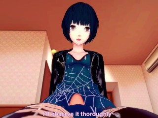 Takemi from Persona 5 Gives You A Footjob Hentai POV