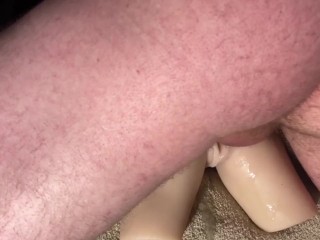 College Boy Gives the Worlds Biggest Anal Creampie