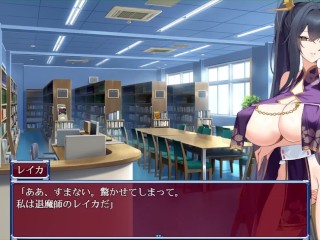 【H GAME】女退魔師レイカ♡Hアニメーション③ フェラ エロアニメ Hentai Game Gallery