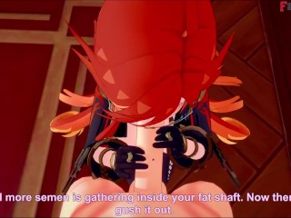 Mavuika having sex in Jean´s office | Genshin impact | Full & POV on patreon: Fantasyking3