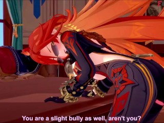 Mavuika having sex in Jean´s office | Genshin impact | Full & POV on patreon: Fantasyking3