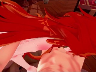 Mavuika fucking naked in Jean´s office | Genshin impact | Full & POV on patreon: Fantasyking3