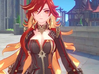 Mavuika fucked POV in Jean´s office | Genshin impact | Full & POV on patreon: Fantasyking3