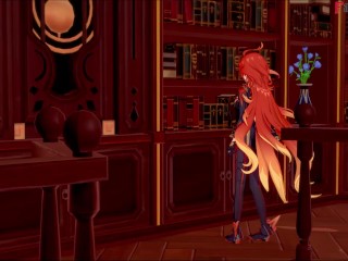 Mavuika fucked POV in Jean´s office | Genshin impact | Full & POV on patreon: Fantasyking3