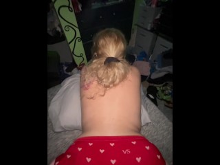 I Pull my Stepdaughter’s Panties to the Side and Use Her Pussy While Wife is Gone! Full Video