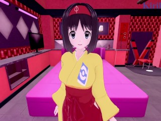 Erika and I have intense sex in a secret room. - Pokémon POV Hentai