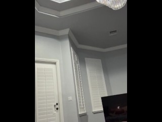 18 Year Old Gets Her FIRST Creampie While Home On College Break!!!