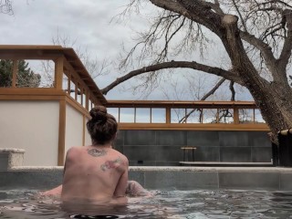 Steamy public hot tub sex!!! 🥵 🍆 🌮 🔥