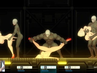 ALL HUMANOID ALIENS HENTAI SCENES- ALIENS QUEST EVE