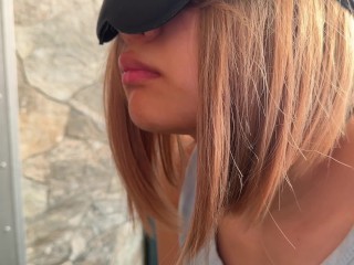 Tricked My Asian Step Sister Into Sucking My Coconut Oiled Cock And Cum In Mouth