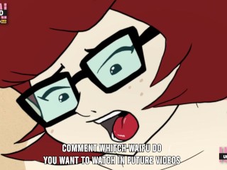 SCOOBY DOO Velma Dinkley UNCENSORED 2D  HENTAI r34 porn rule 34 nude cosplay xxx Shaggy Daphne fred