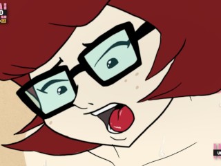 SCOOBY DOO Velma Dinkley UNCENSORED 2D  HENTAI r34 porn rule 34 nude cosplay xxx Shaggy Daphne fred
