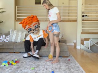 Emily Jade's After-Work Adventure: From Babysitting to Bliss.