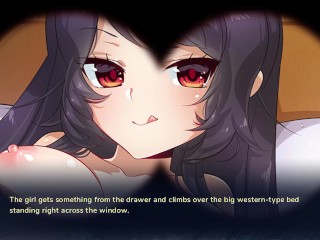 LESBIAN WATCHING A SEXY CATGIRL MASTURBATING - CHASING TAILS