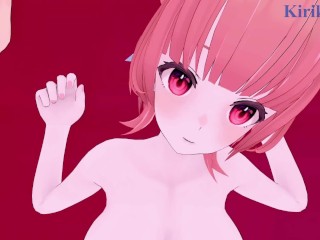 Yumeno Akari and I have intense sex at a love hotel. - VSPO! VTuber POV Hentai