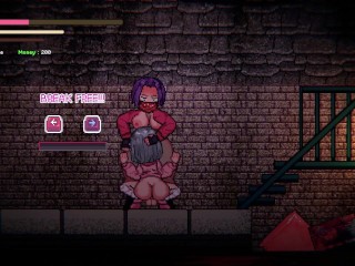 World of Futanari, gave a blowjob in the slums