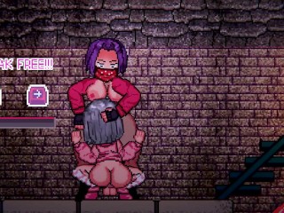 World of Futanari, gave a blowjob in the slums