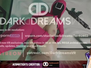 Fucking the busty employees of Squid Games (DarkDreamsVr animation) - Jazziuu