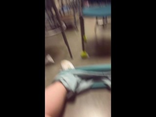 Amateur College Student BBW Cici Masturbates in Art Studio After Long night Painting & Squirts POV